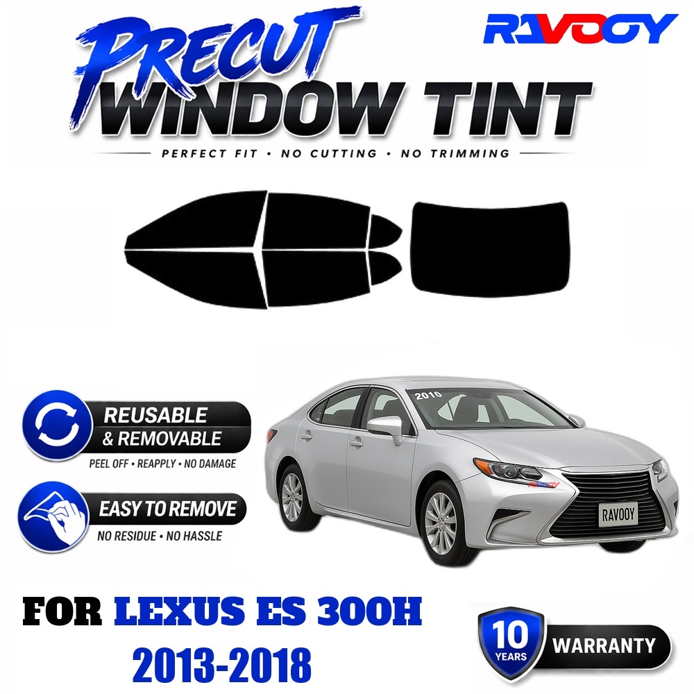 RAVOOY Precut Window Tint, Reu - Air Bubble Remover 评论和价格