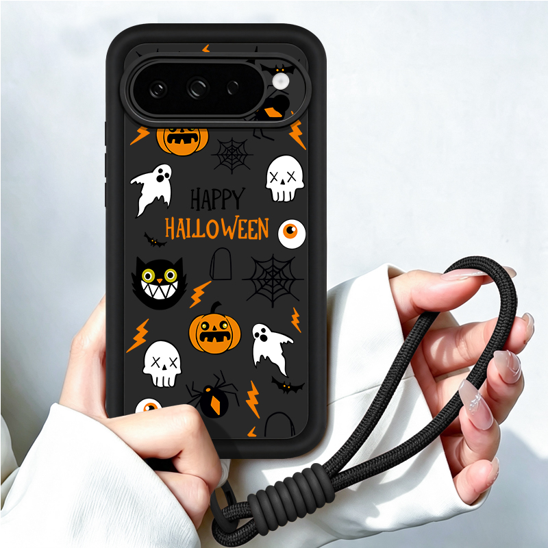 Cartoon Halloween Pattern Lany - Google Pixel 8A 评论和价格