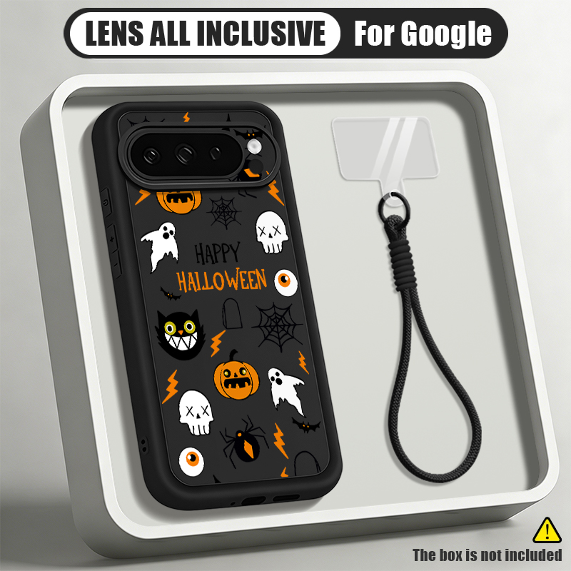 Cartoon Halloween Pattern Lany - Google Pixel 8A 评论和价格