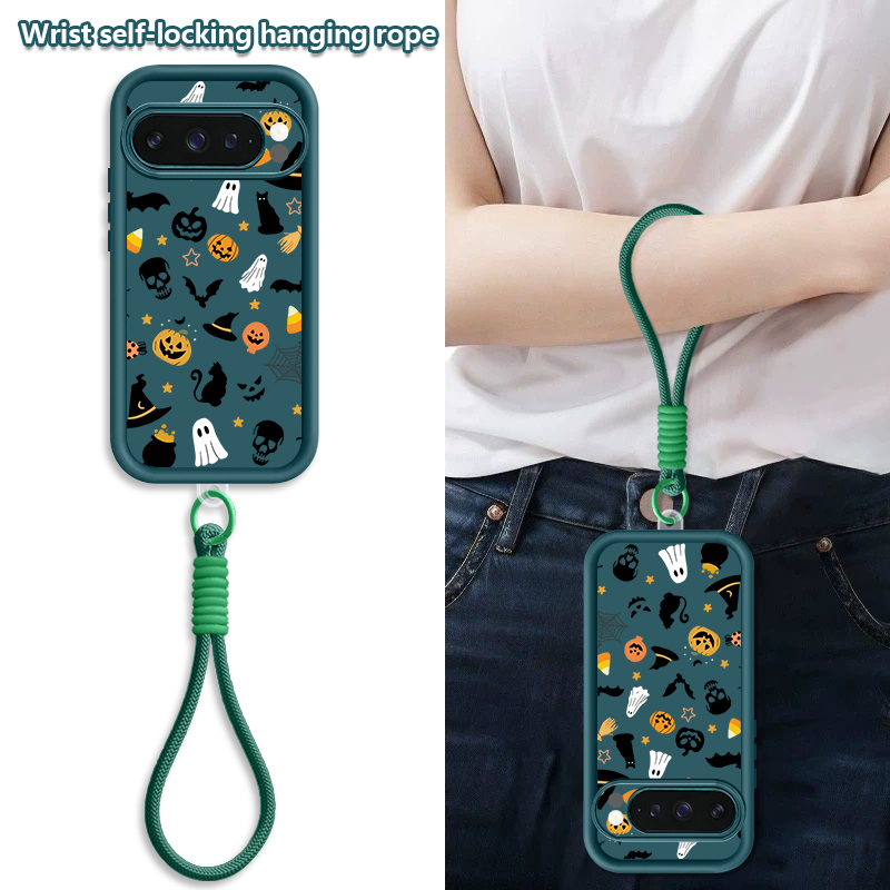 Cartoon Halloween Pattern Lany - Google Pixel 8A 评论和价格