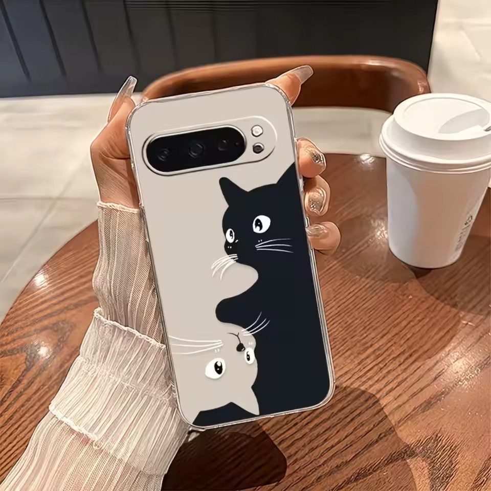 Hot Kawaii Cartoon Black Cat P - Google Pixel 8A 评论和价格