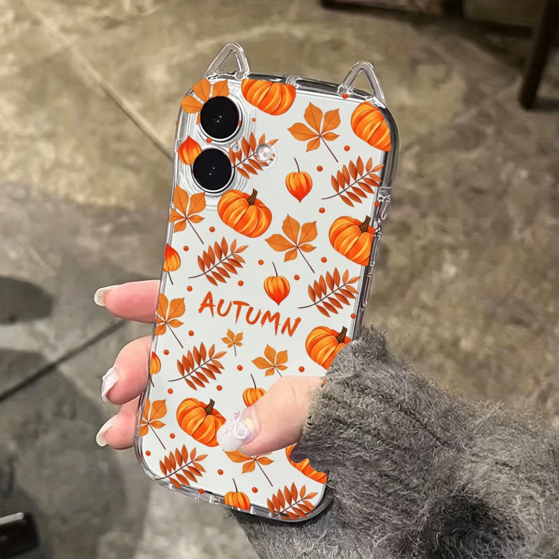Autumn Pumpkin Falling Leaves  - Apple Iphone 15 Pro Max 评论和价格