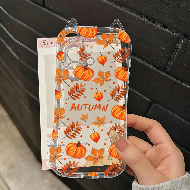 Autumn Pumpkin Falling Leaves  - Apple Iphone 15 Pro Max 评论和价格