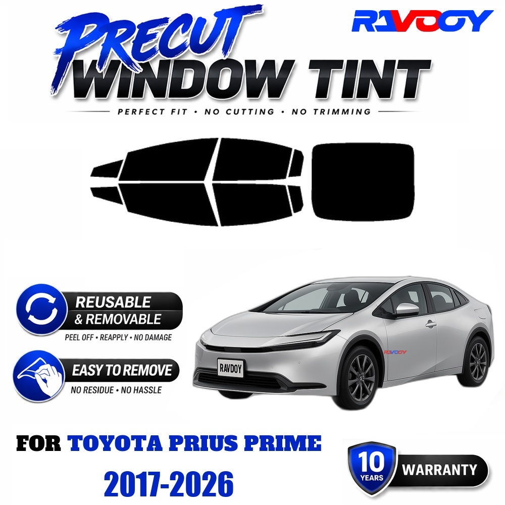 RAVOOY Precut Window Tint, Reu - Air Bubble Remover 评论和价格