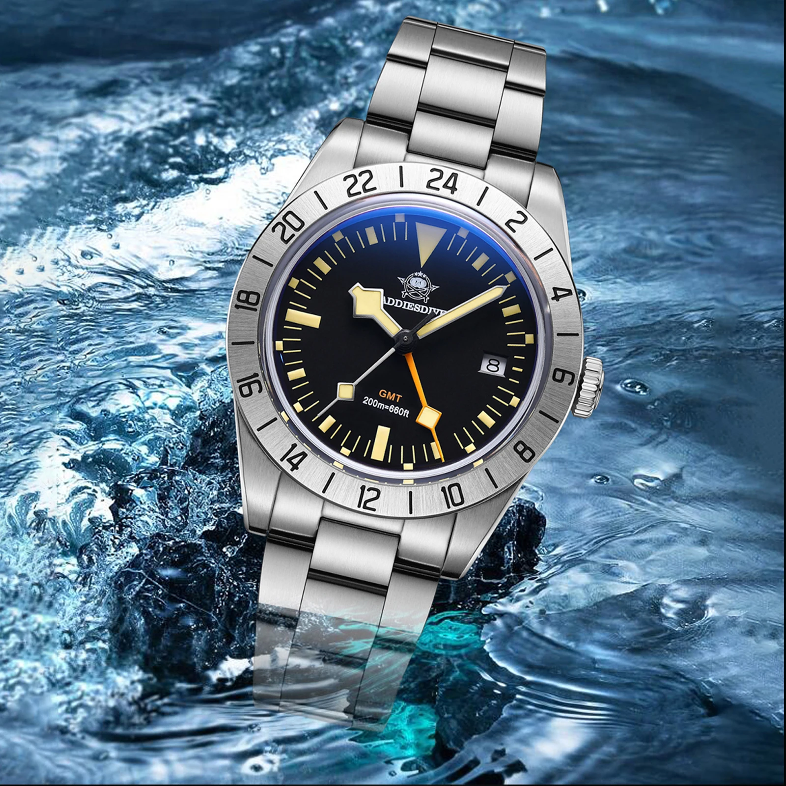 ADDIESDIVE Stainless Steel GMT - Anti Blue Light Film 评论和价格