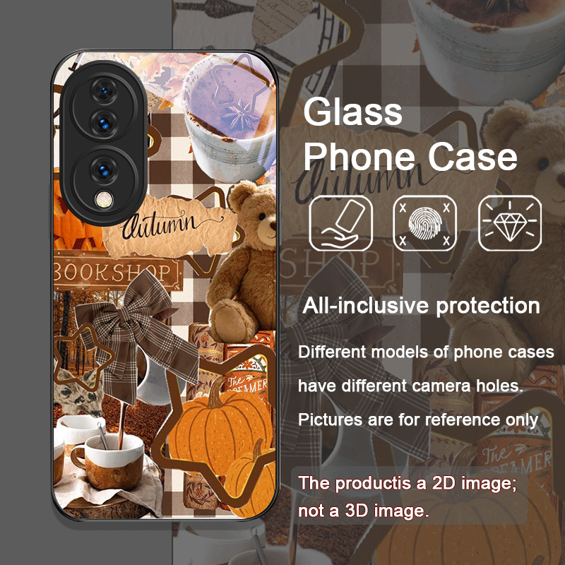 Retro Autumn Leaves Pumpkin Pl - Huawei Nova 12 评论和价格