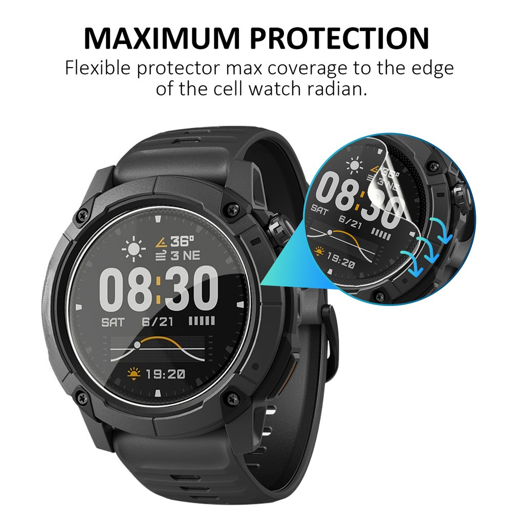 1-5PCS HD Clear Tempered Glass - Hydrogel Screen Protector 评论和价格