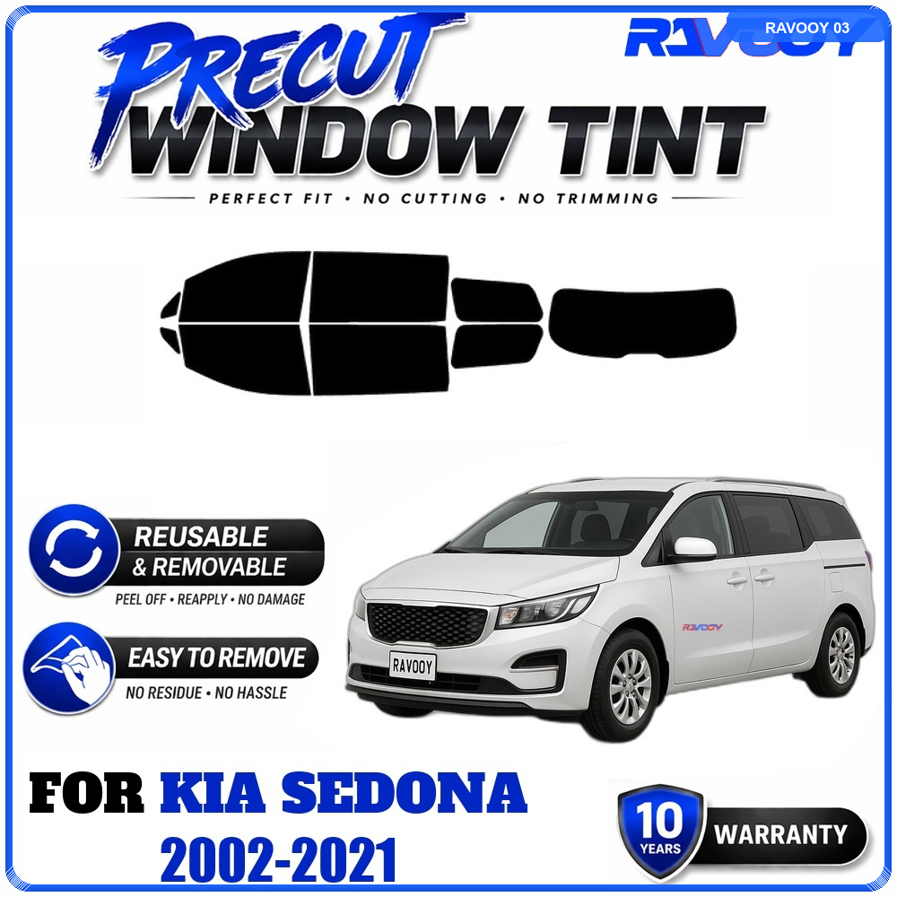 RAVOOY Precut Window Tint, Reu - Air Bubble Remover 评论和价格